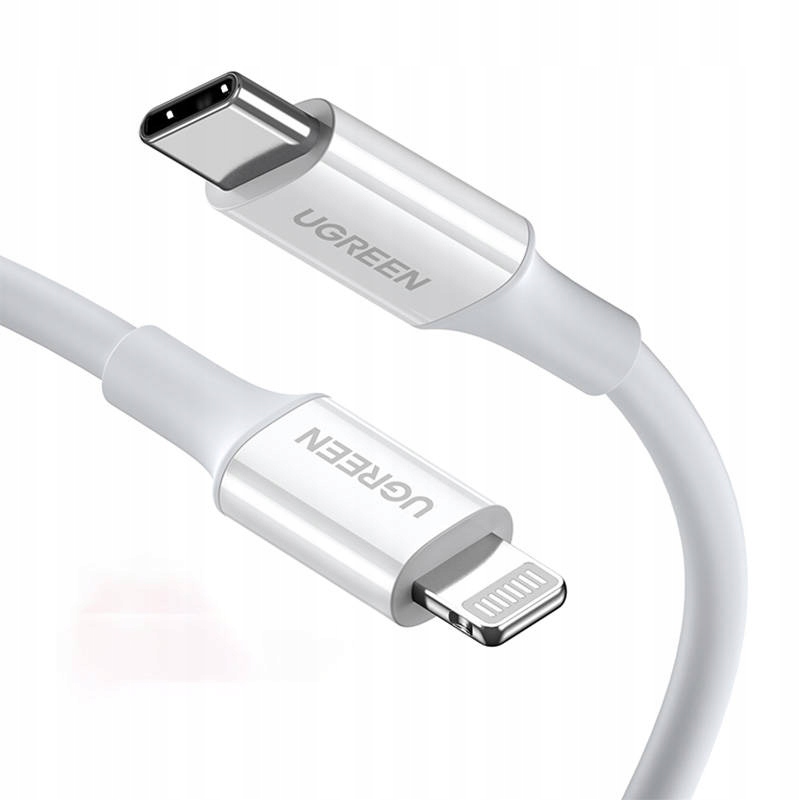 

Kabel Usb-c do Lightning Ugreen US171 3A 0.25m MFi