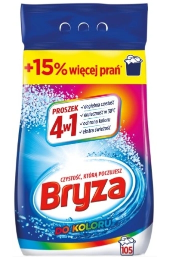 

Bryza, 4w1 Proszek do prania kolorów, 6,82 kg