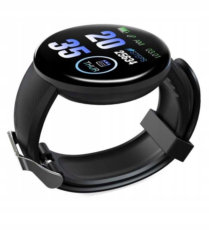 SMARTWATCH SMARTBAND OPASKA SPORTOWA FITNESS KROK Styl sportowy