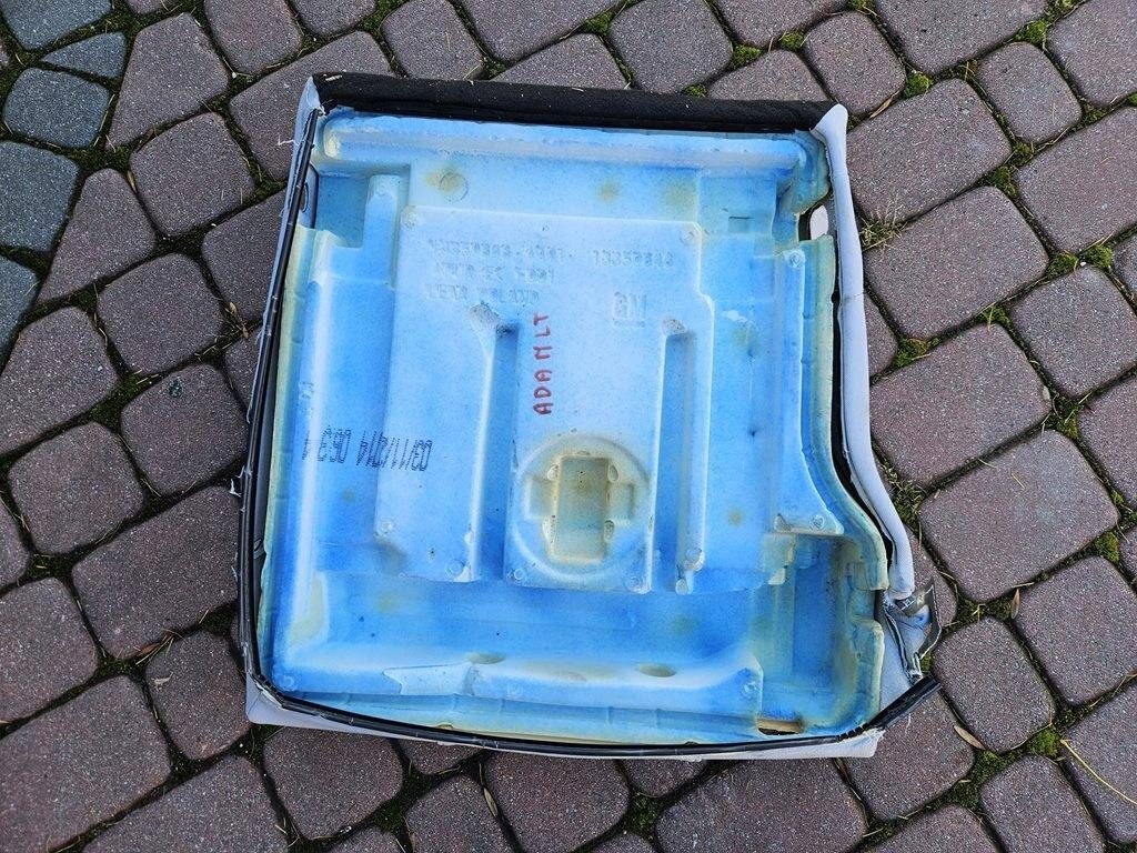 Sitz heck hinten obicie + gabka Halbleder Sitz links Opel Adam