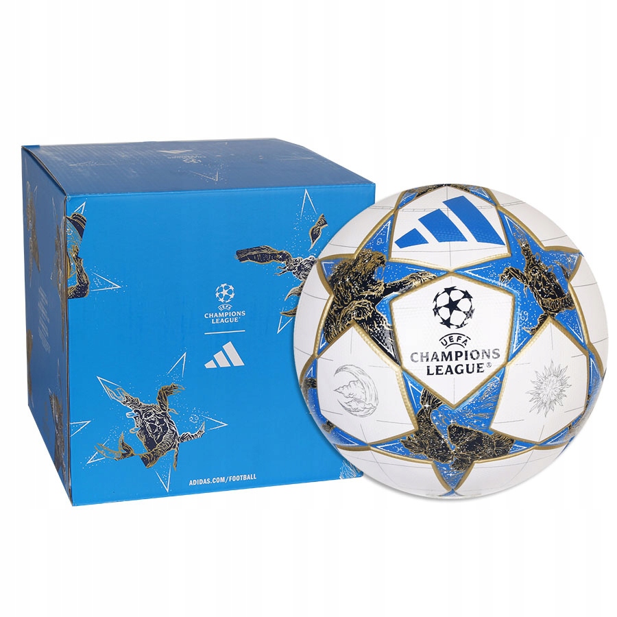 Adidas Ucl League Box [5] Míč Bílý