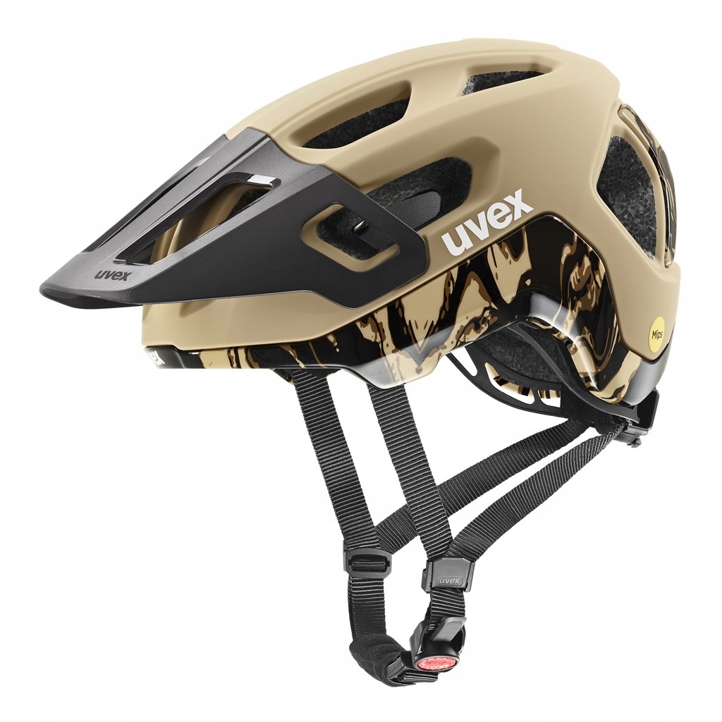 Kask rowerowy Uvex React Mips Beżowy roz. 15 (56-59 cm)
