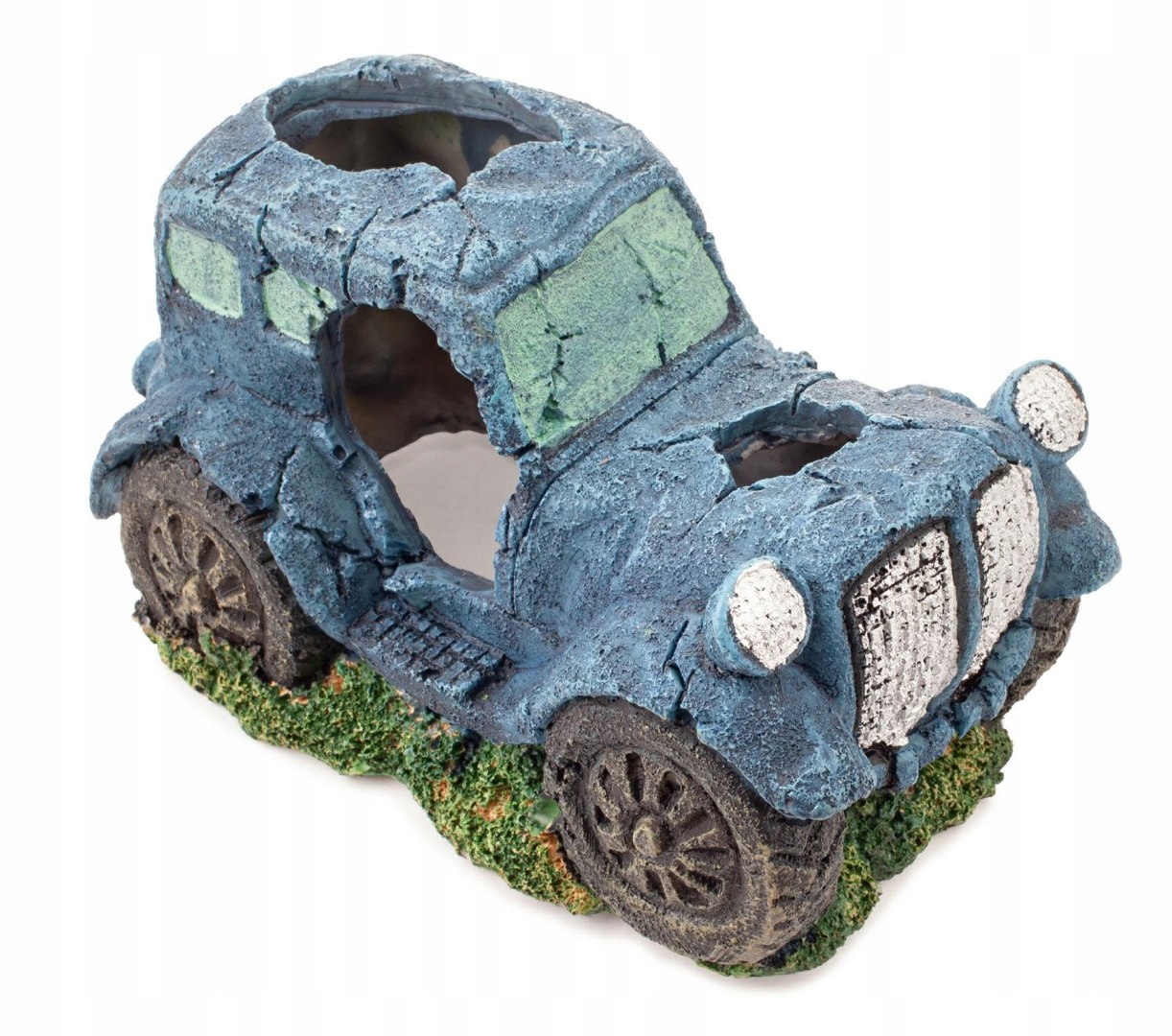 Levně Akvarijní ozdoba Happet R041 auto vrak 14 cm