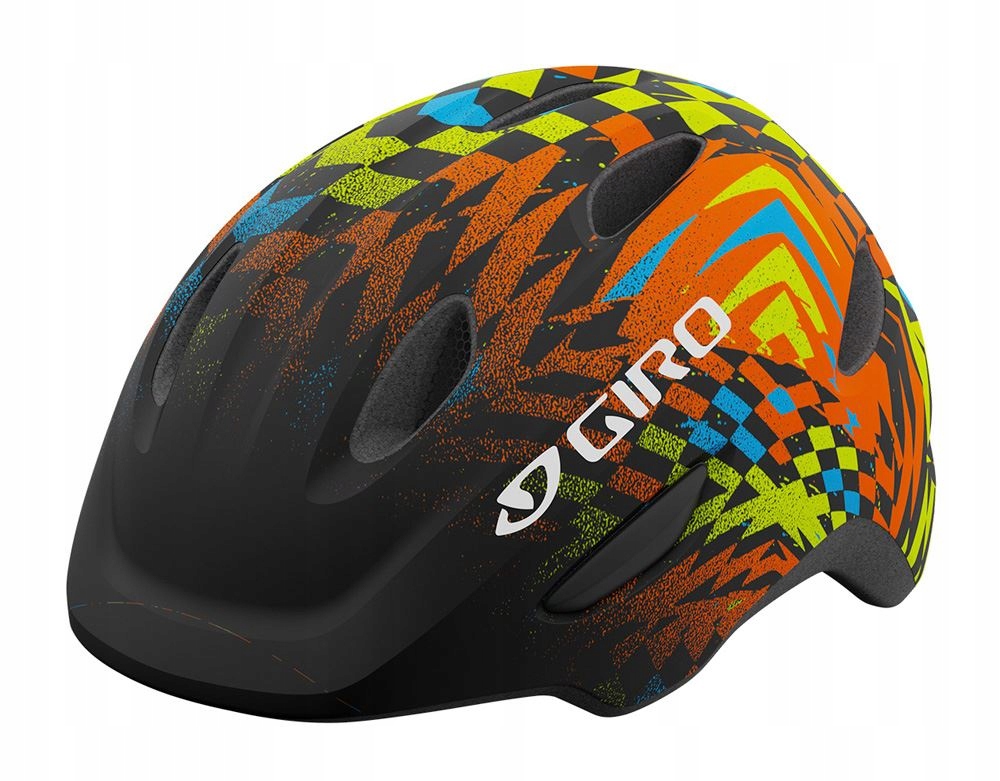 Dětská přilba Giro Scamp matte černá check fade