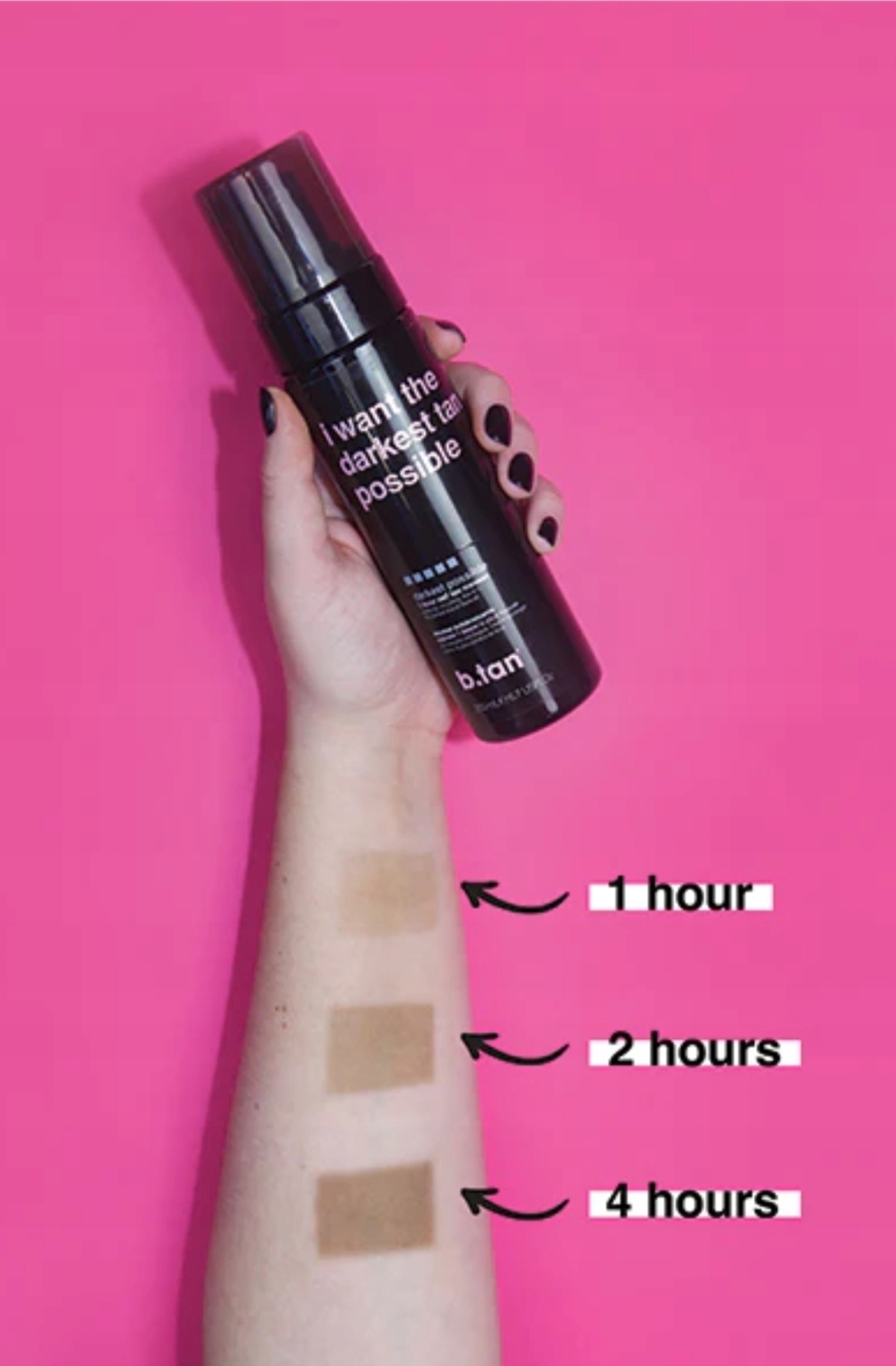 b.tan I Want Pianka SAMOOPALACZ MUS OPALENIZNA BARDZO CIEMNA 200ML Marka B.Tan