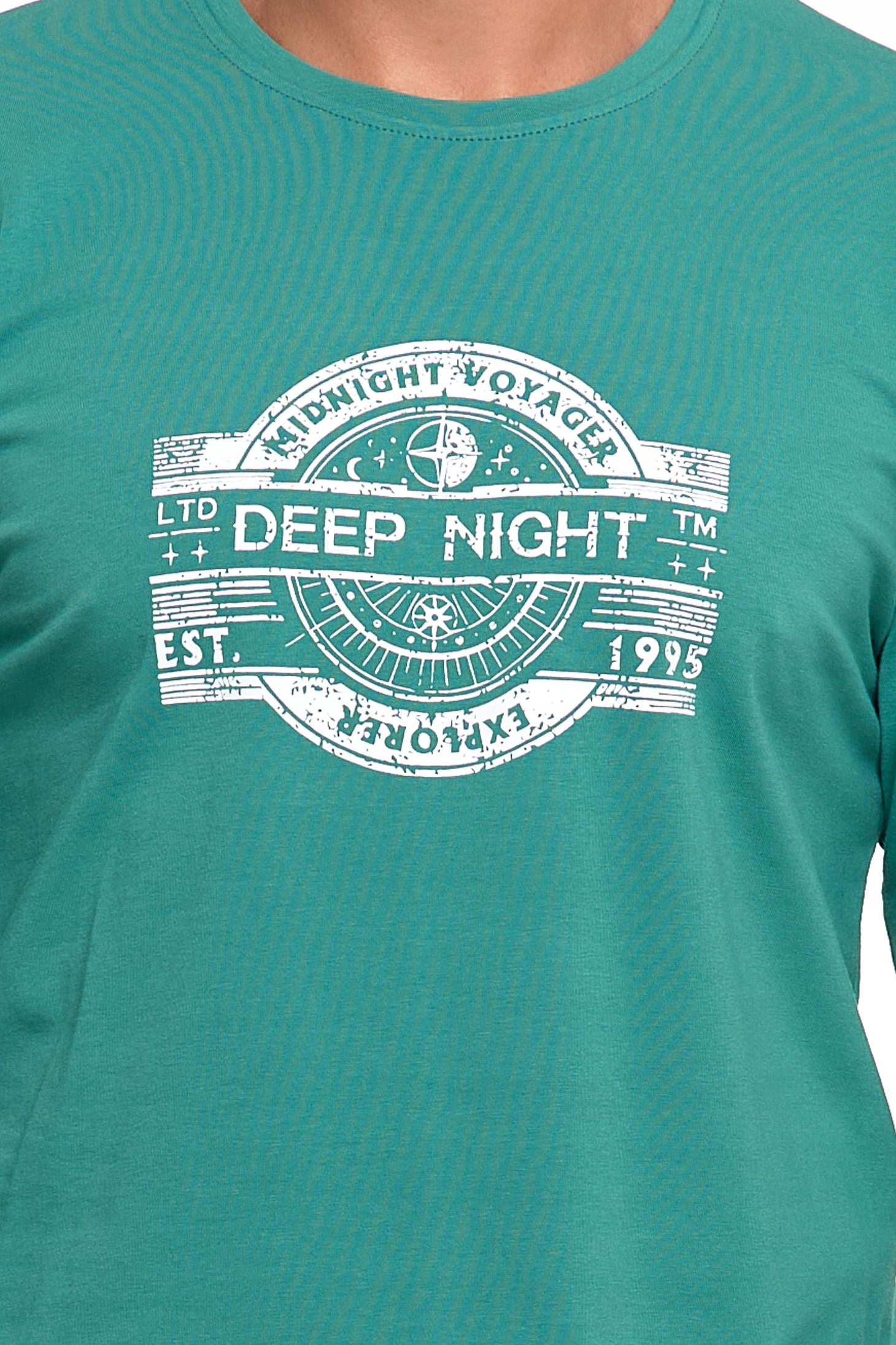 PIŻAMA MĘSKA BAWEŁNIANA STYLOWA Z NADRUKIEM DŁUGI RĘKAW I SPODNIE MORAJ XXL Linia regular