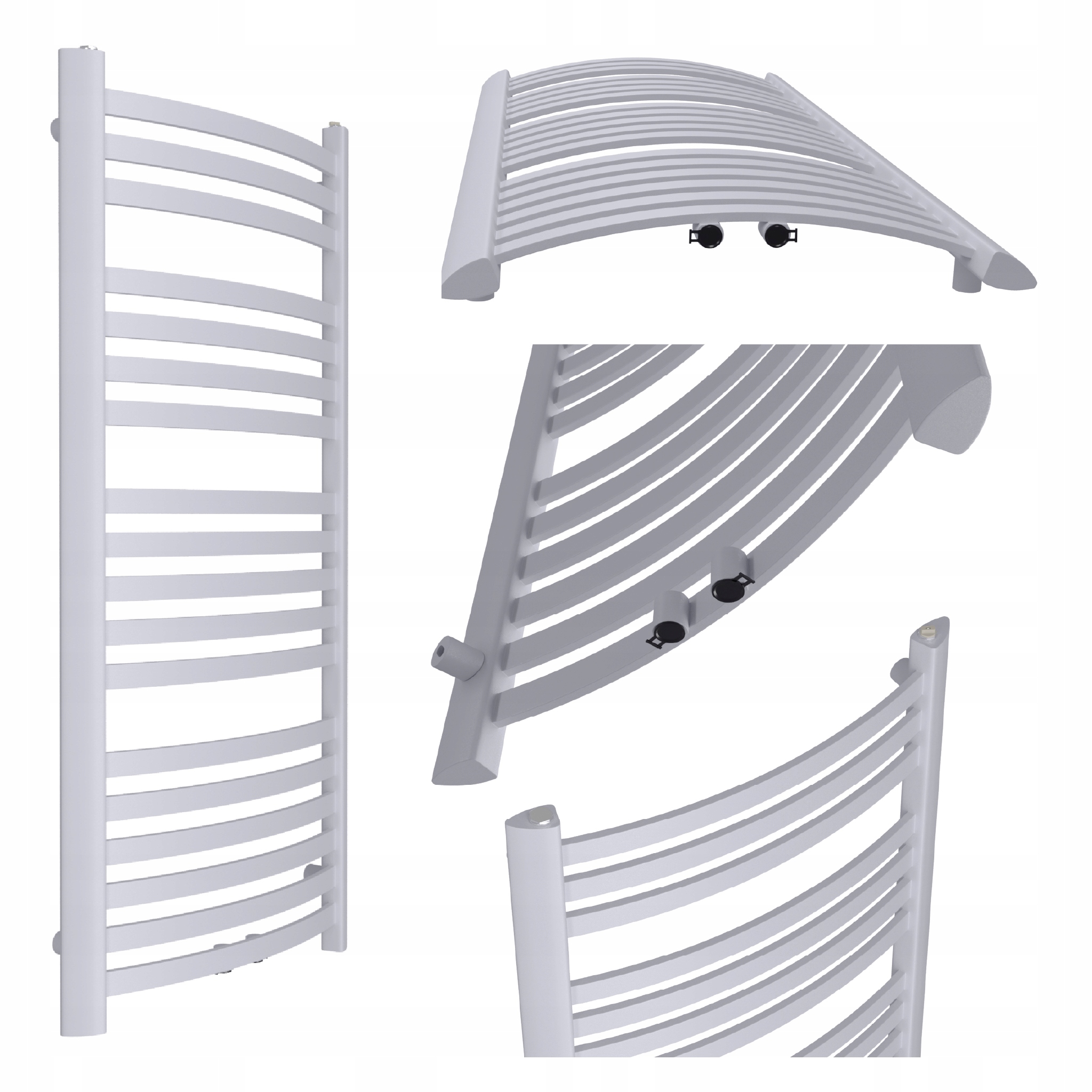 Koupelnový Radiátor Classic-mid 1150x470 Šedý Str