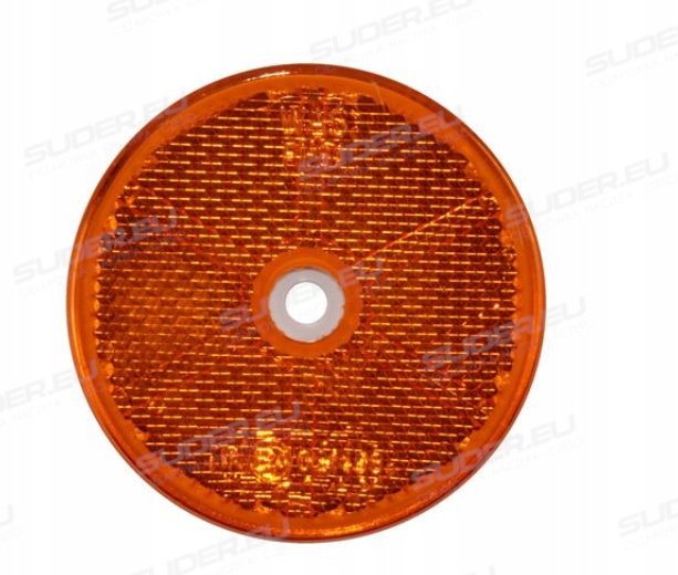 odblask odblaski przyczepy okrągły pomarańczowy 61 Producent inny