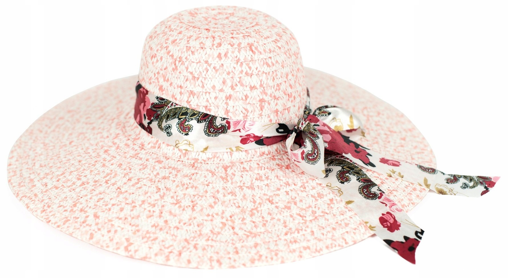 

Szaleo letni Kapelusz Flowery bow cz20150-2