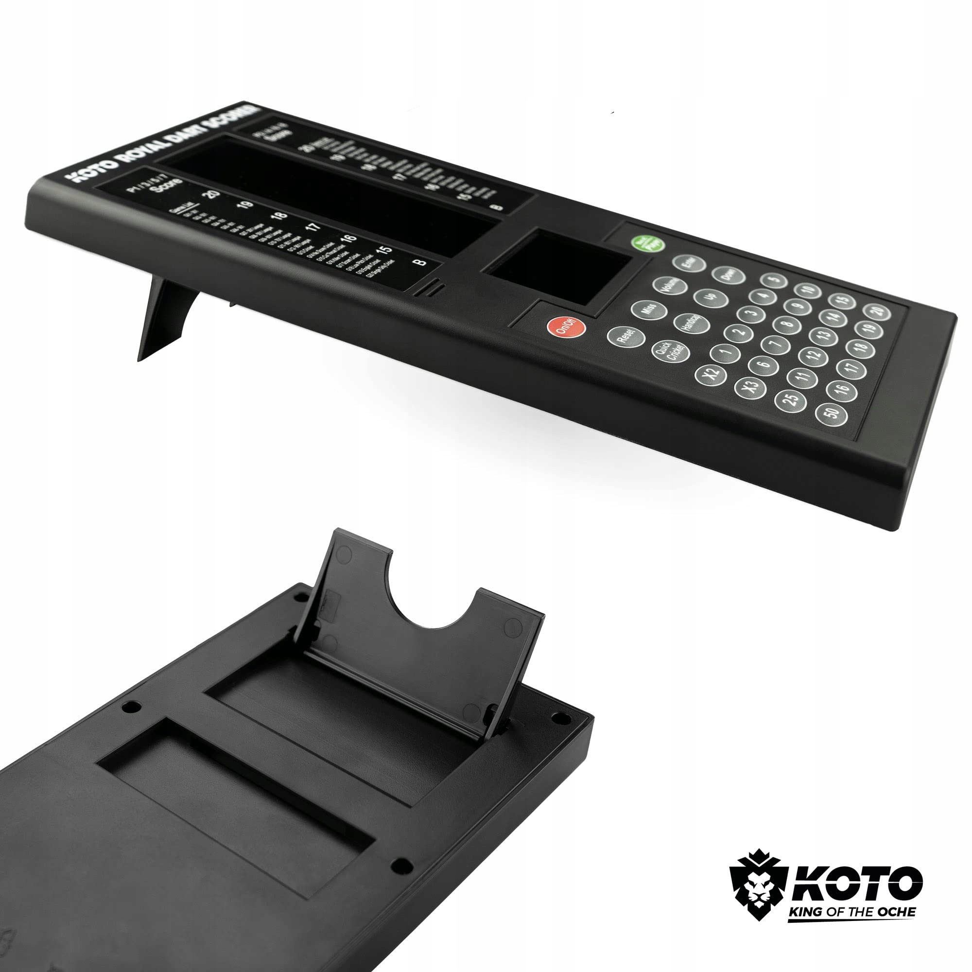 KOTO Elektroniczna Tablica Wyników Do Darta Dla 8 Graczy Z Akcesoriami — miniatura 3