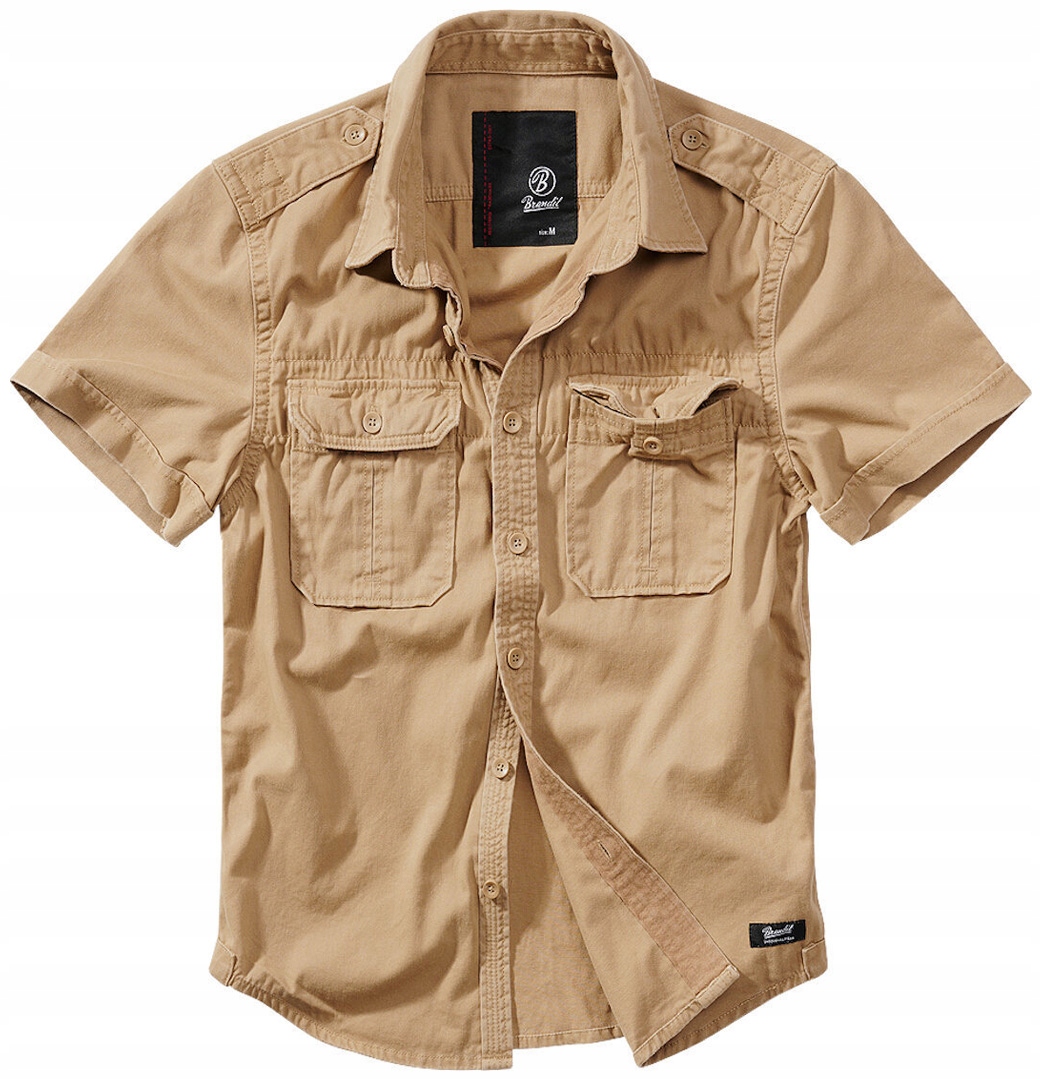 

Brandit Koszula Vintage Shortsleeve Shirt Camel