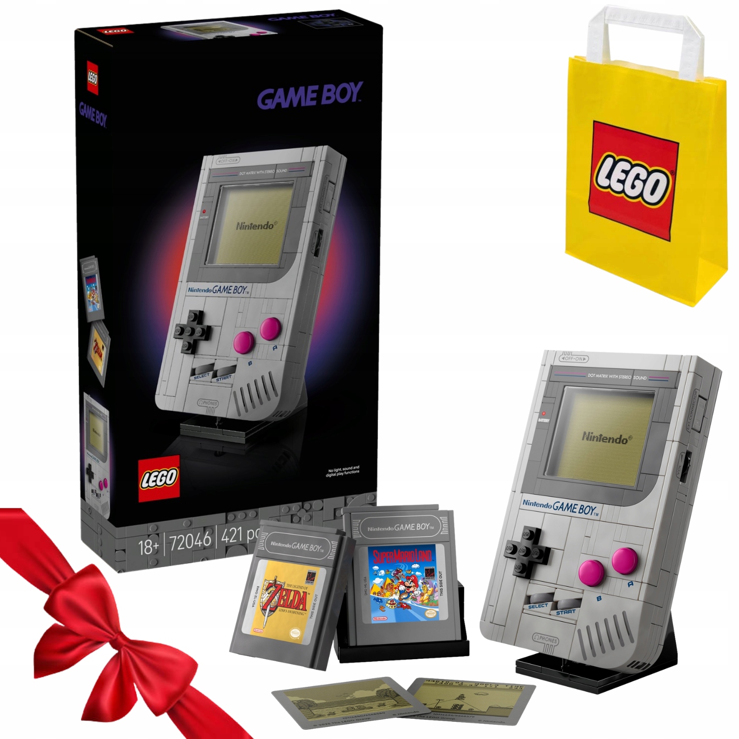 Zestaw Klocki Lego 72046 Game Boy Nintendo, Zestaw Klocków +18 Lat