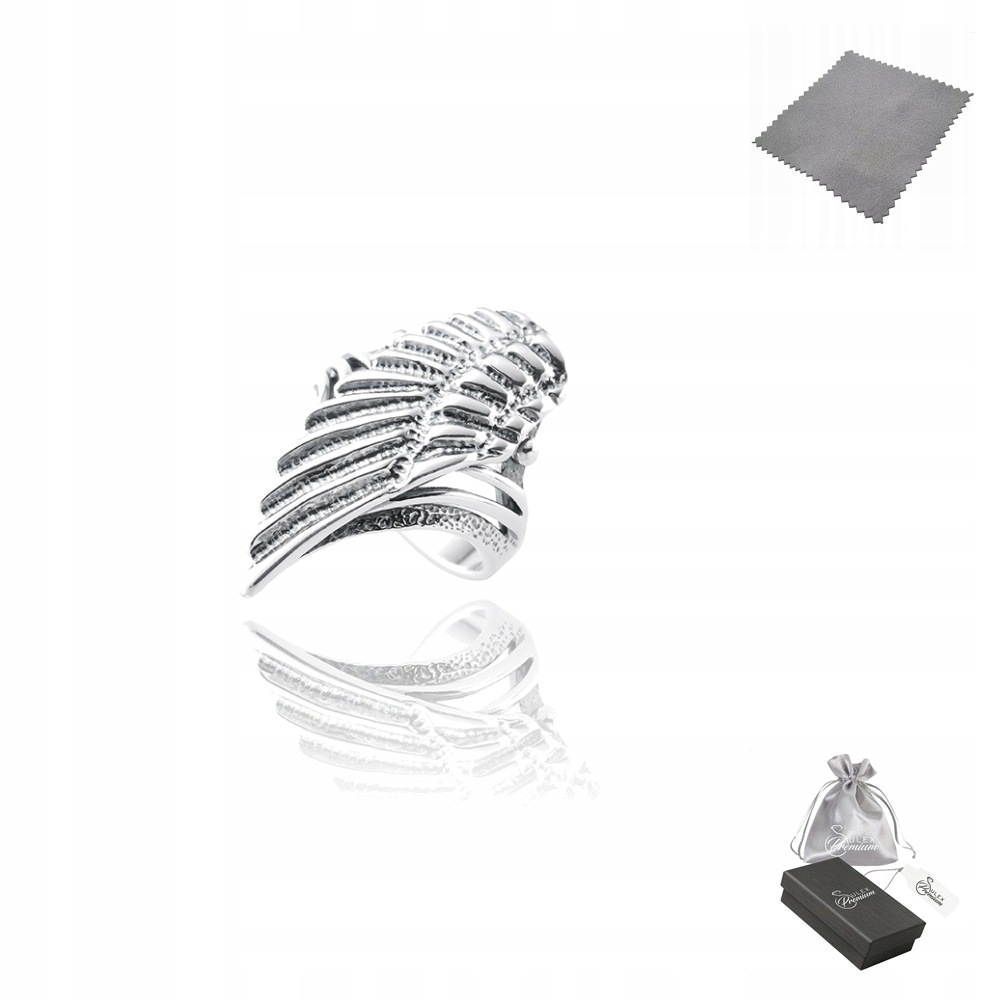 Prstýnek ryzost 925 Andělské křídlo Krásný a elegantní vel. 23