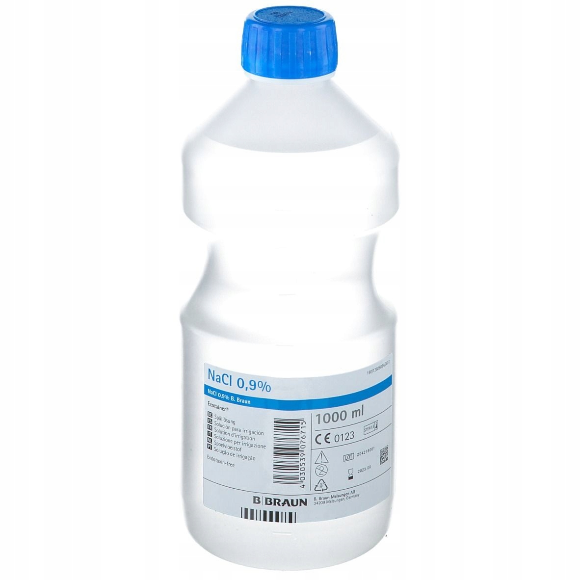 

Sól fizjologiczna 0,9% B.braun 1000ML Ecotainer