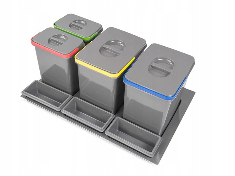 Sortownik na odpady kosz na śmieci 44L 4pojemnik Stan opakowania oryginalne