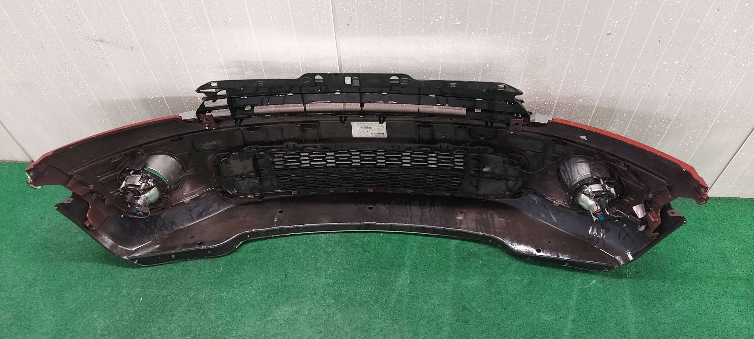 bumper front +grill MINI R55 R56 R57 R59 LAK: 857\3 NIGHT FIRE RED