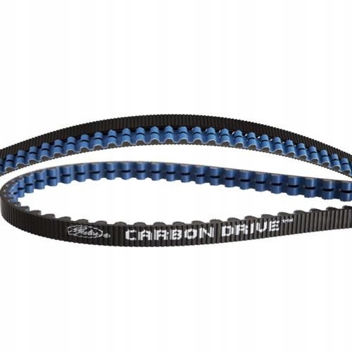 Pasek Gates CDX Carbon Drive 120 zębów czarno niebieski