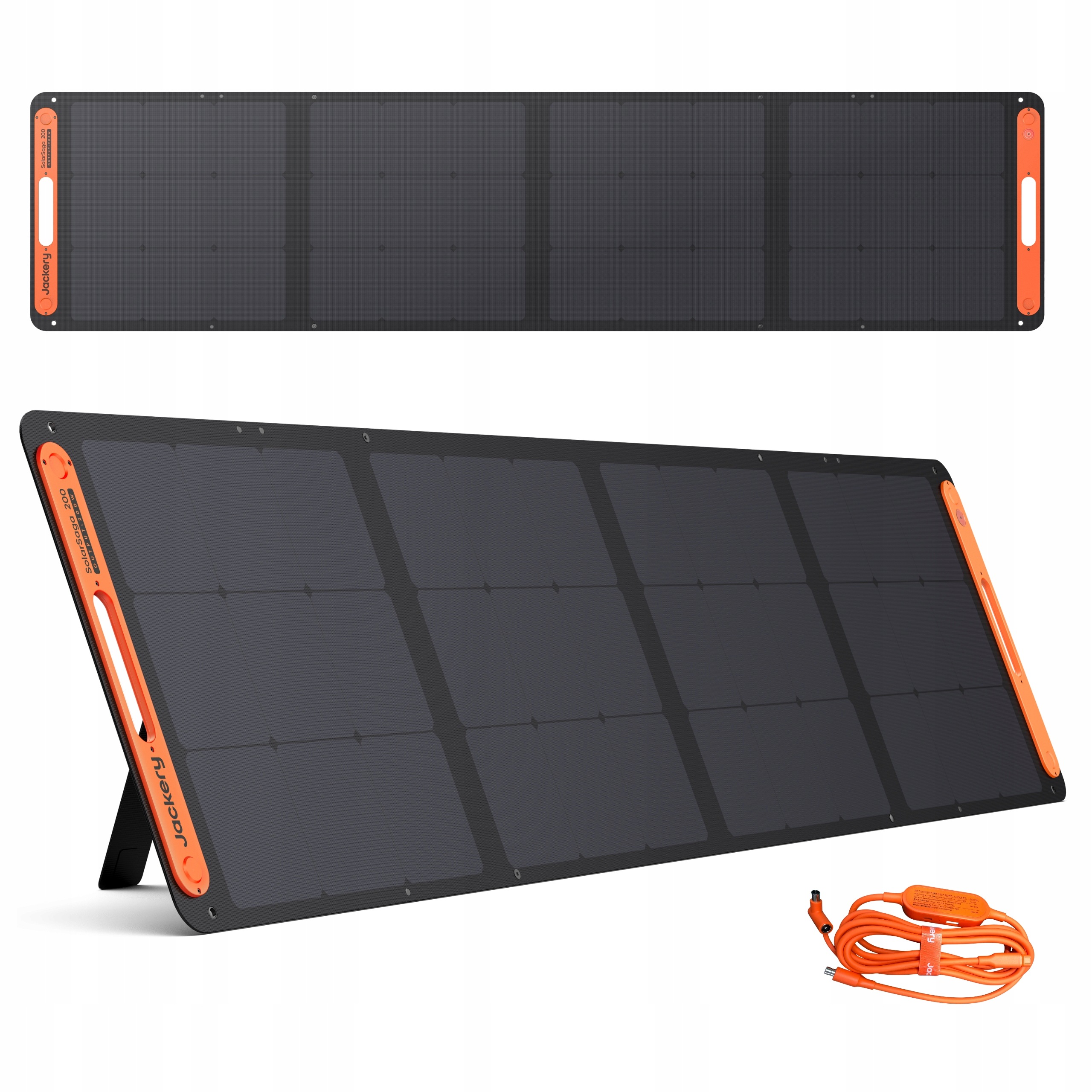 Přenosný solární panel Nabíječka Jackery SolarSaga 200 W 2xUSB 18V IP68