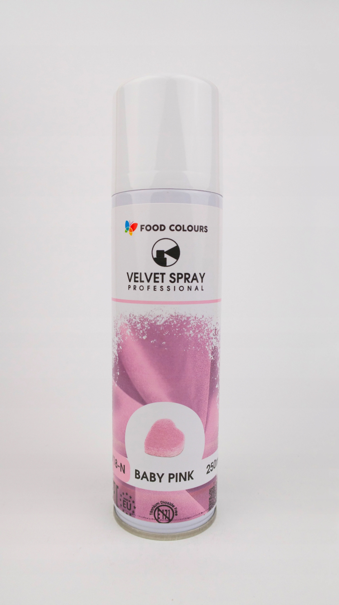 ZAMSZ w sprayu Food Colors BABY PINK 250 Jasny Róż 12611584339 - Allegro.pl
