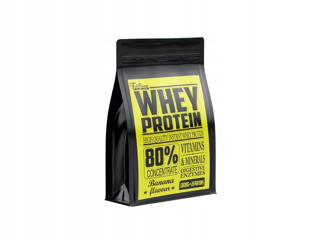 FitBoom Whey Protein 1000g banana