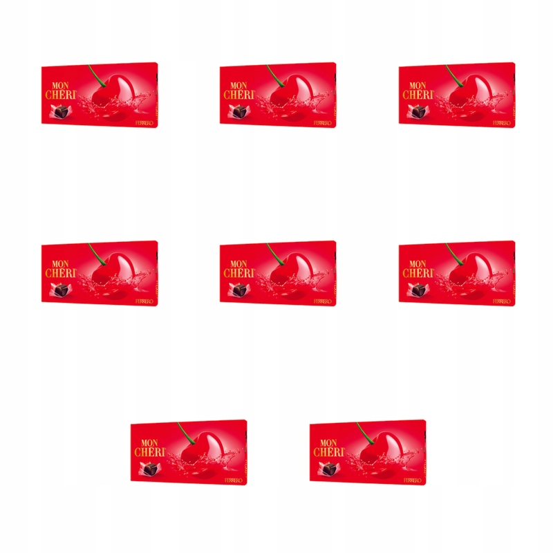 Mon Cheri, praliny 157,5g X8