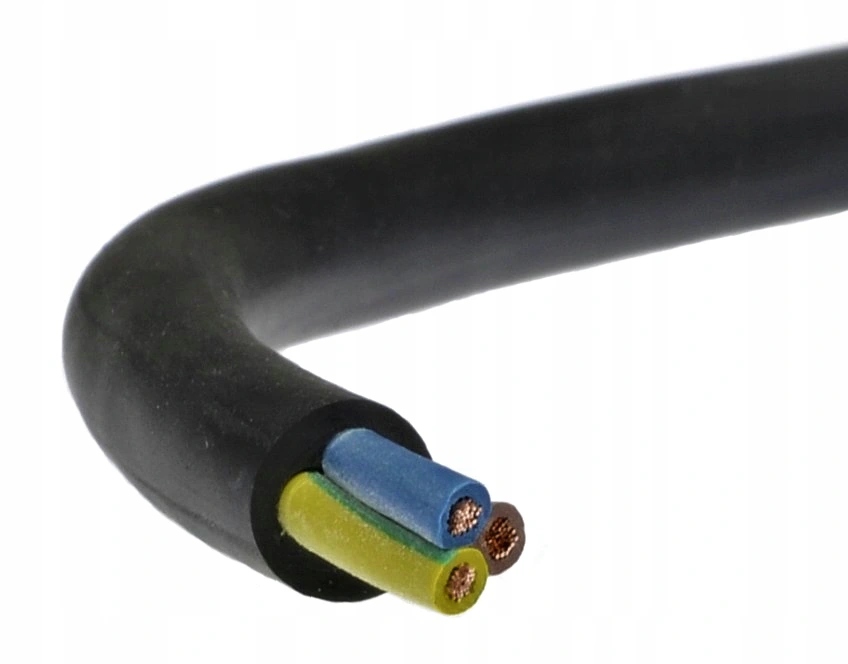 

Przewód kabel w gumie guma Ow H05RR-F 3x1,5 mm2