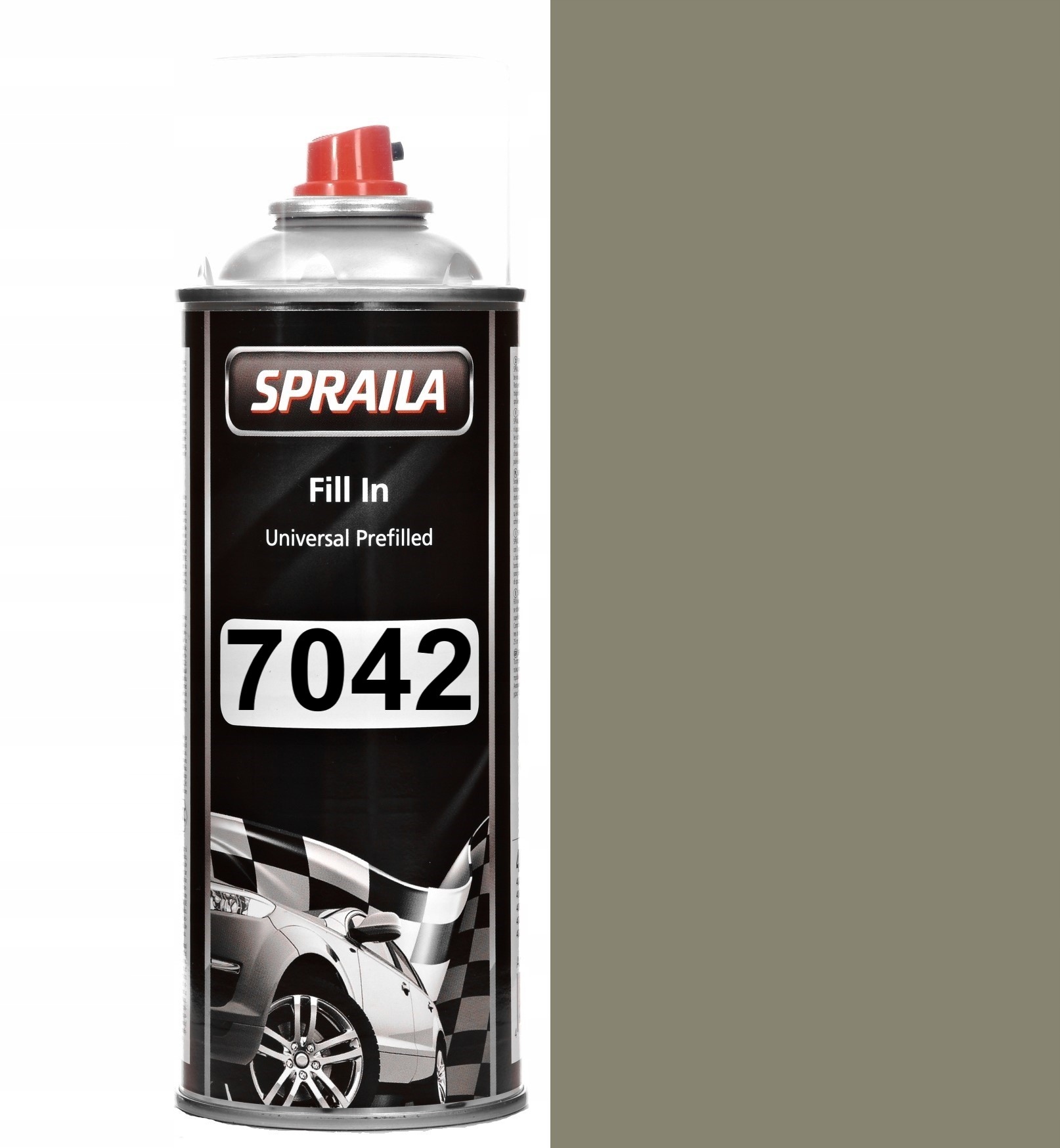 

Ral 7042 Półmat Mat 16 40% Winylo Akryl Spray