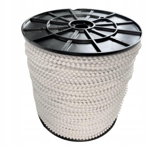 Guľôčkový retiazok na rolety korálik 4,4 mm 250 metrov