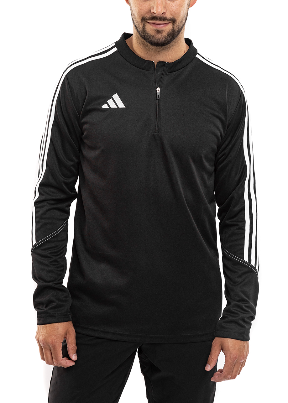 Mikina adidas Pánská Sportovní Tréninková Zip 1/4 Pohodlná Tiro 23 vel XL