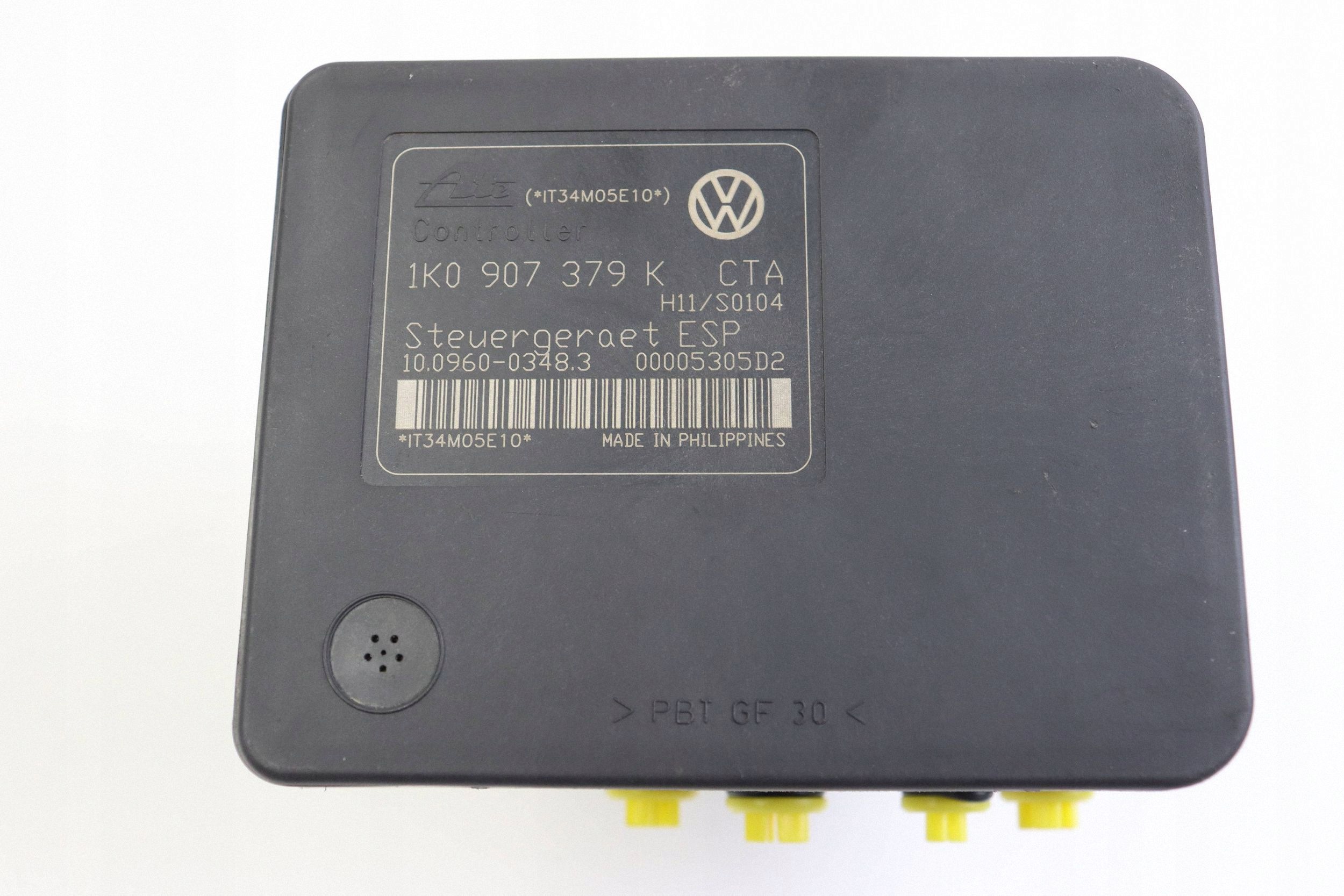 VW GOLF V AUDI A3 8P servo frein unité de commande électronique uce ABS 1K0614517H 1K0907379K