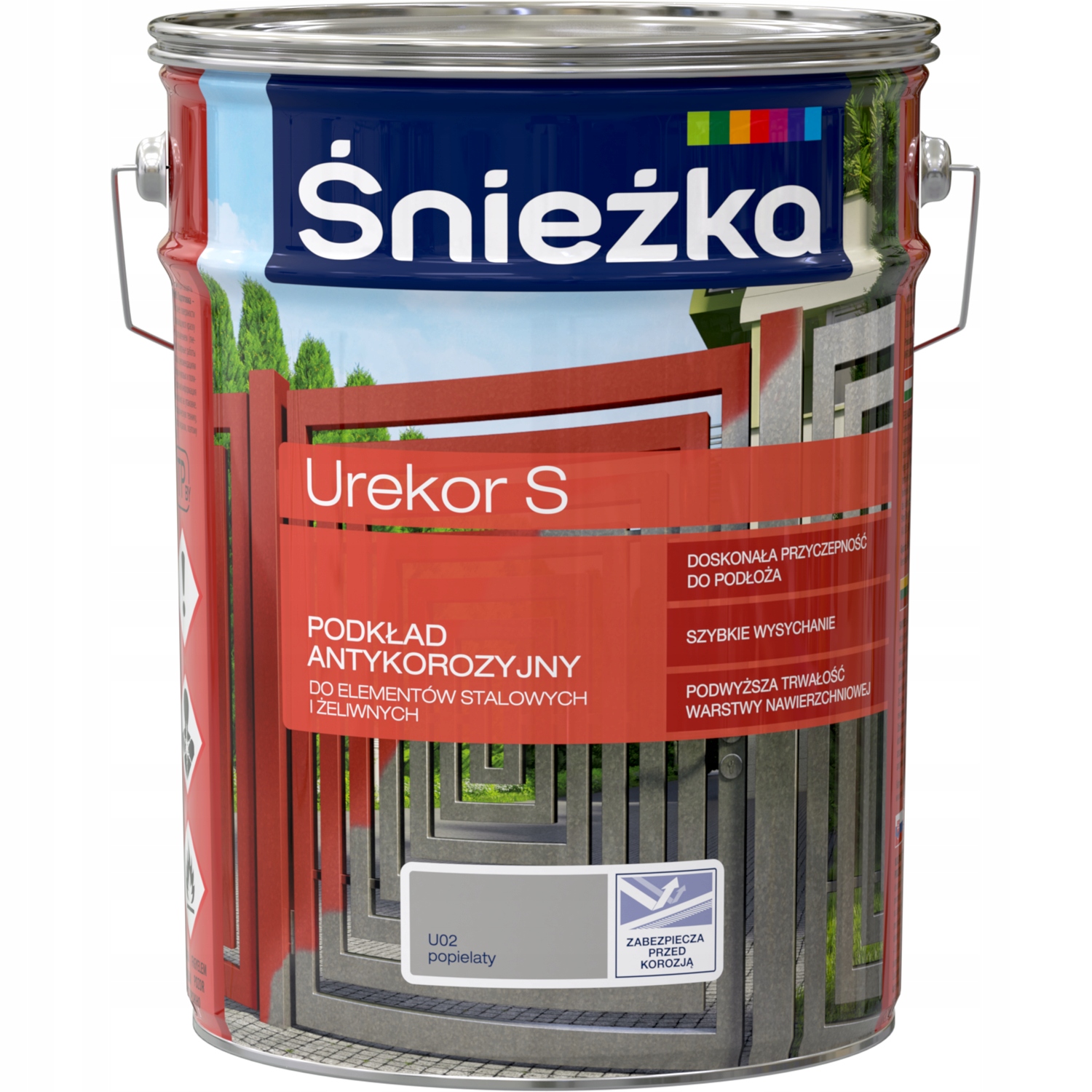 Śnieżka Urekor S Podkład Popielaty 5L