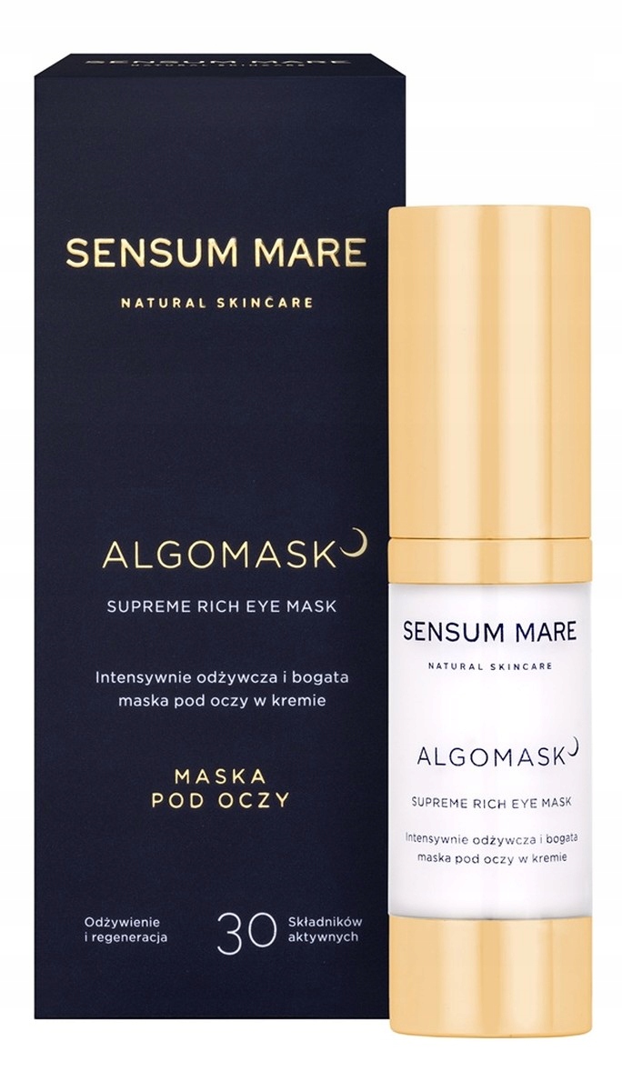 Sensum Mare Algomask výživná a bohatá maska pod oči v krému 15 ml