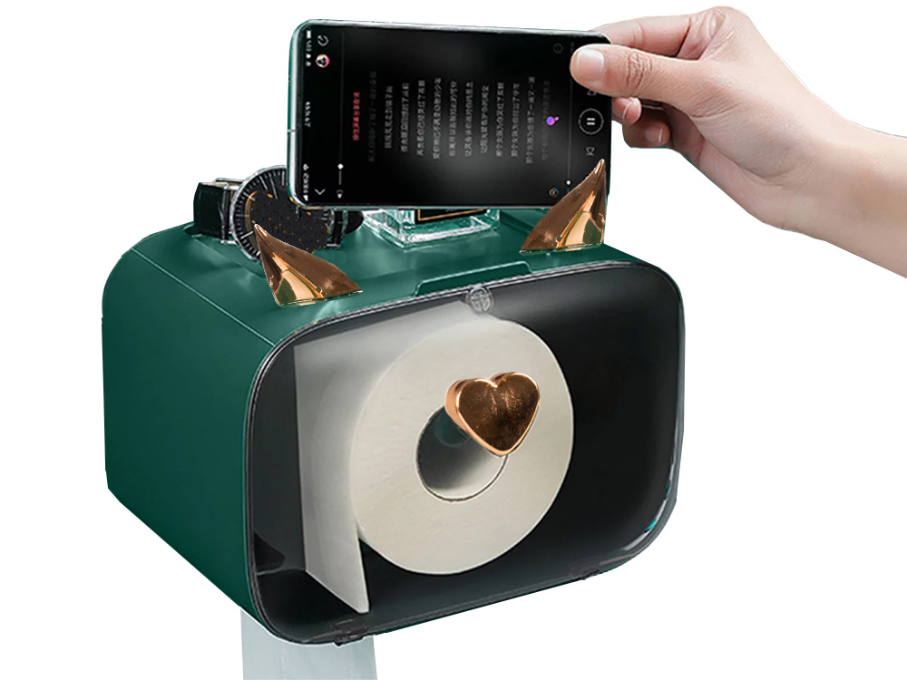 Organizer pojemnik na chusteczki papier toaletowy Rodzaj ścienne