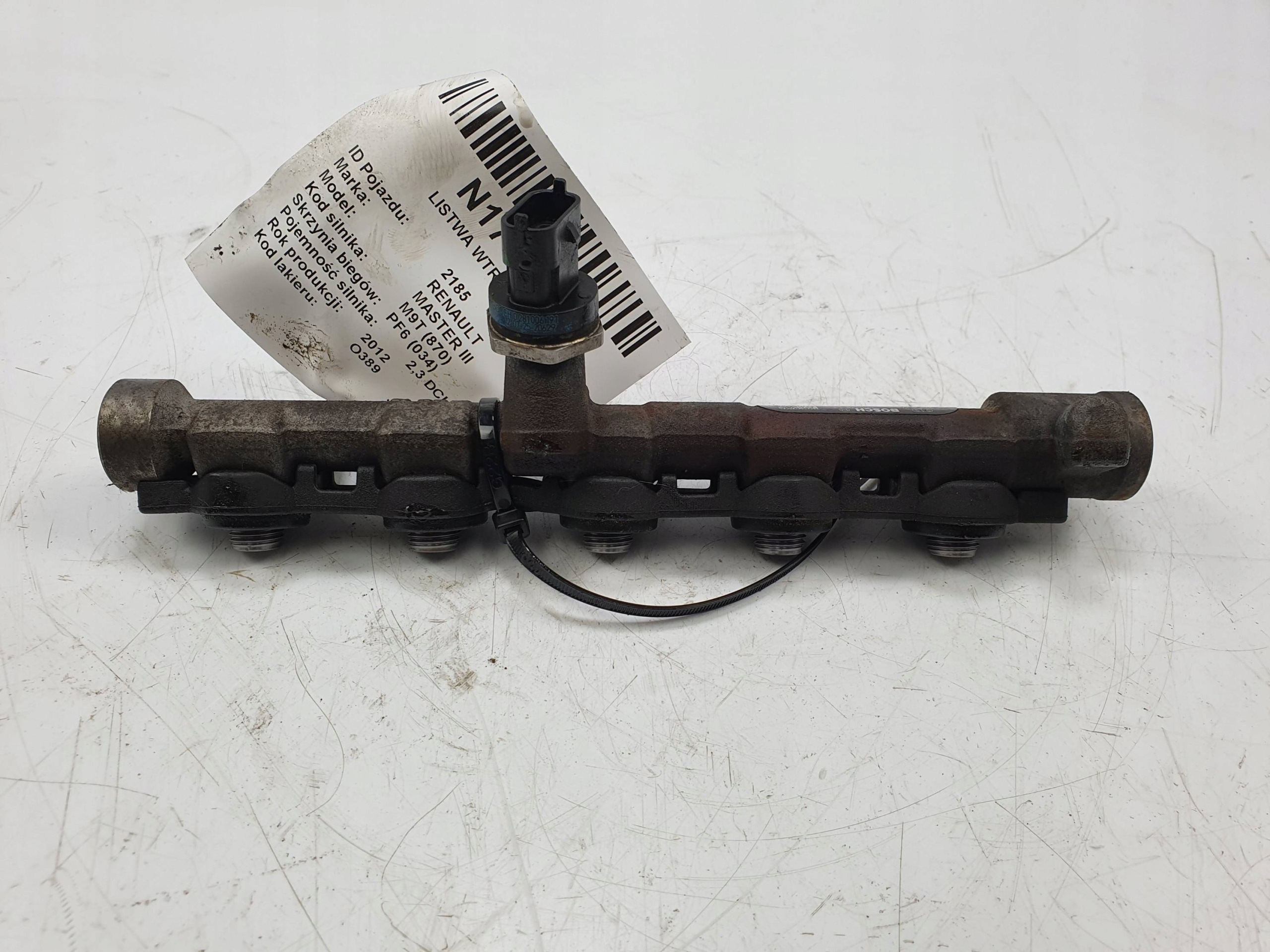 injection ramp 0445214258 RENAULT MASTER III