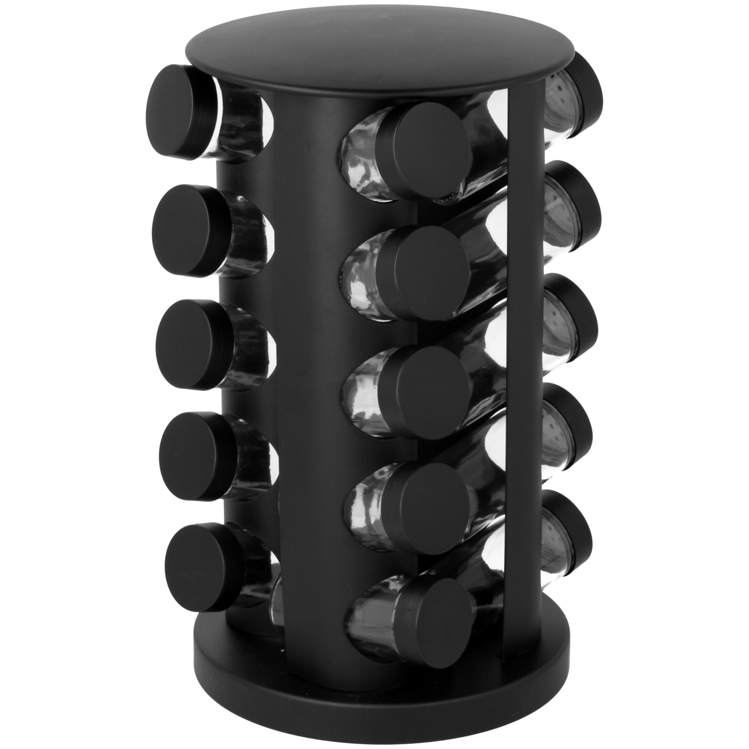 PRZYPRAWNIK STOJAK NA PRZYPRAWY OBROTOWY 20 SŁOIKÓW + NAKLEJKI EAN (GTIN) 5906716927691