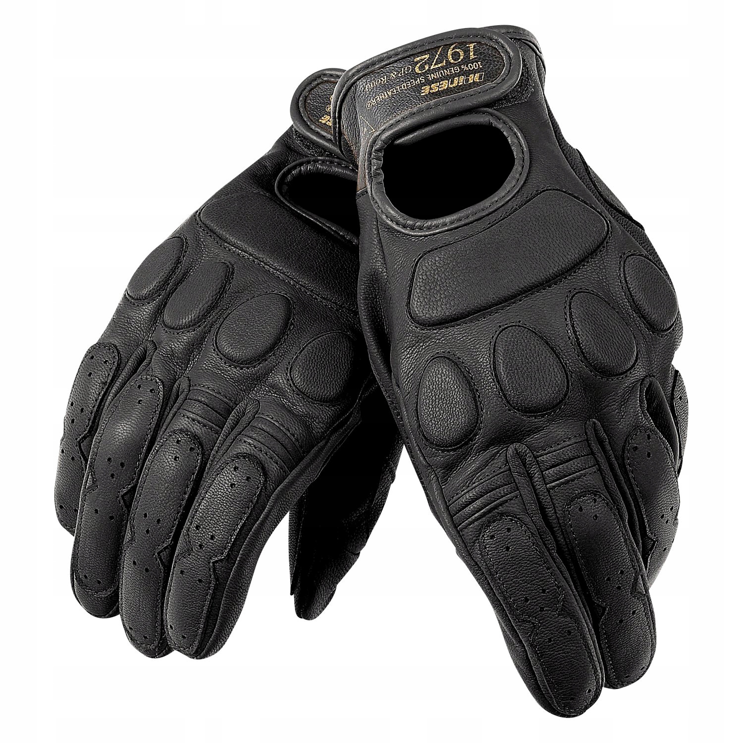 Kožené motocyklové rukavice Dainese Blackjack čierne 2XL