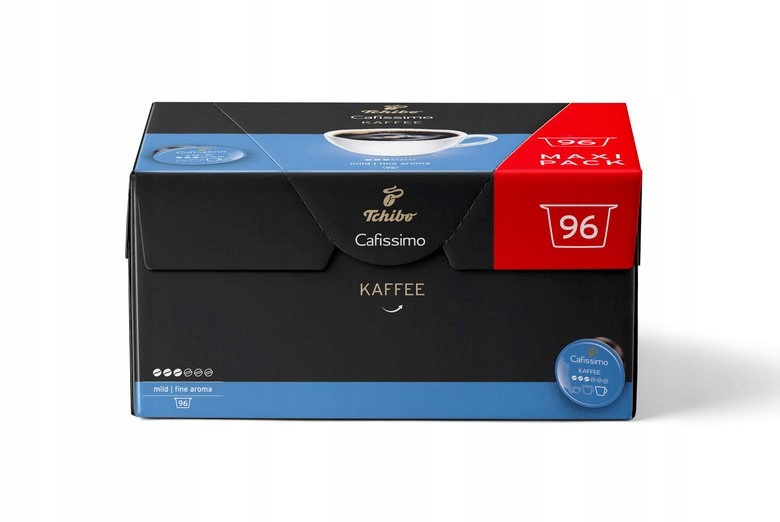 Tchibo Cafissimo Fine Aroma 96 kapsułek Kawa Arabika Subtelna i Łagodna