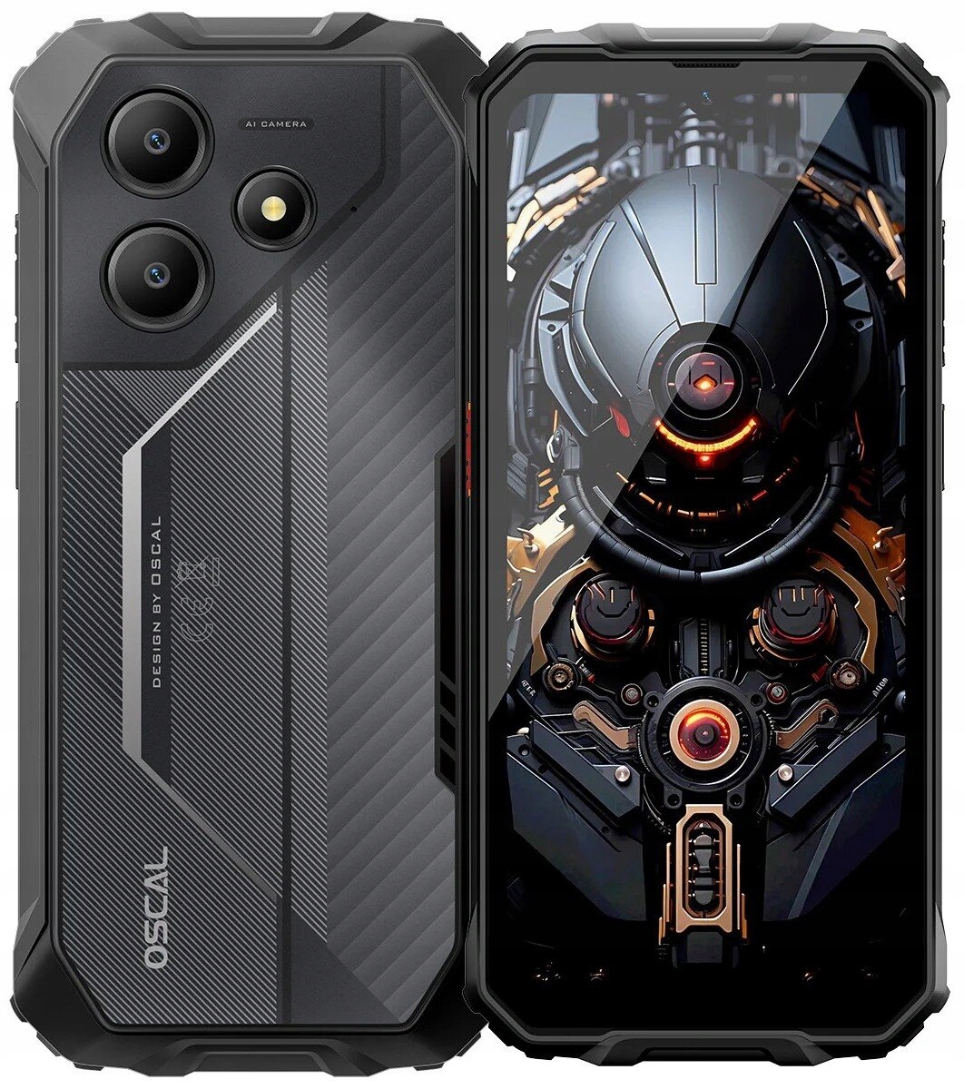 Pancerny Smartfon Oscal Marine 2 Lte 8/256GB 6.56" 11000mAh 90Hz czarny