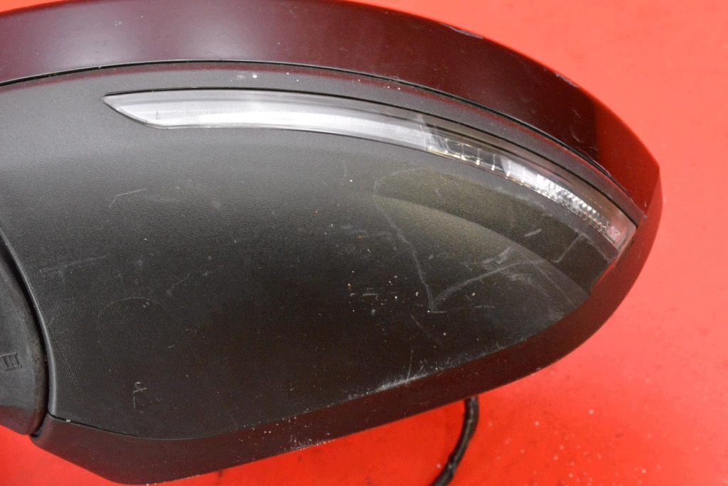mirror left black, EU 0411910 RENAULT MEGANE 4 IV 16-20 7 PIN