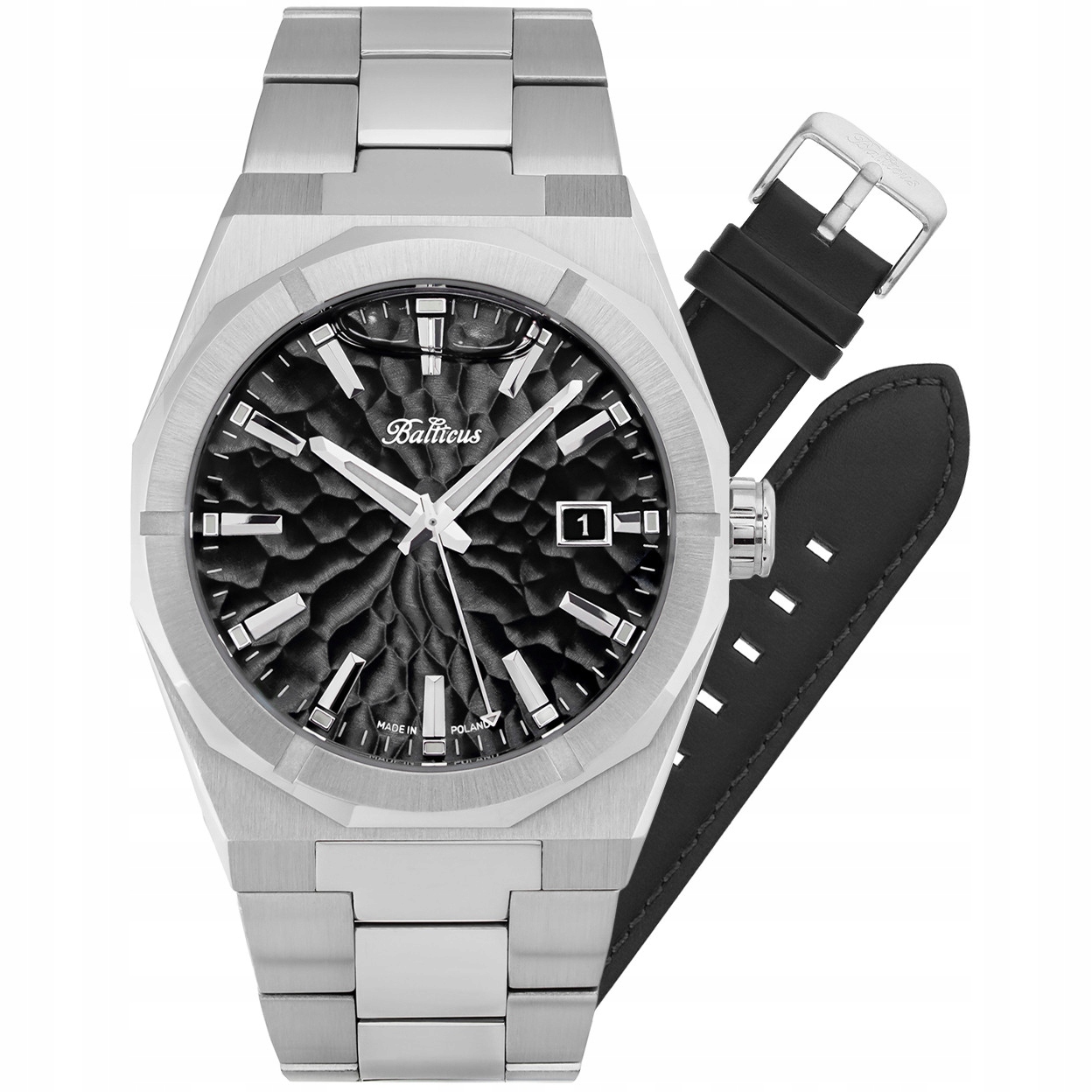 Pánské Hodinky Balticus Blt-balsdhdbla stříbrný náramek