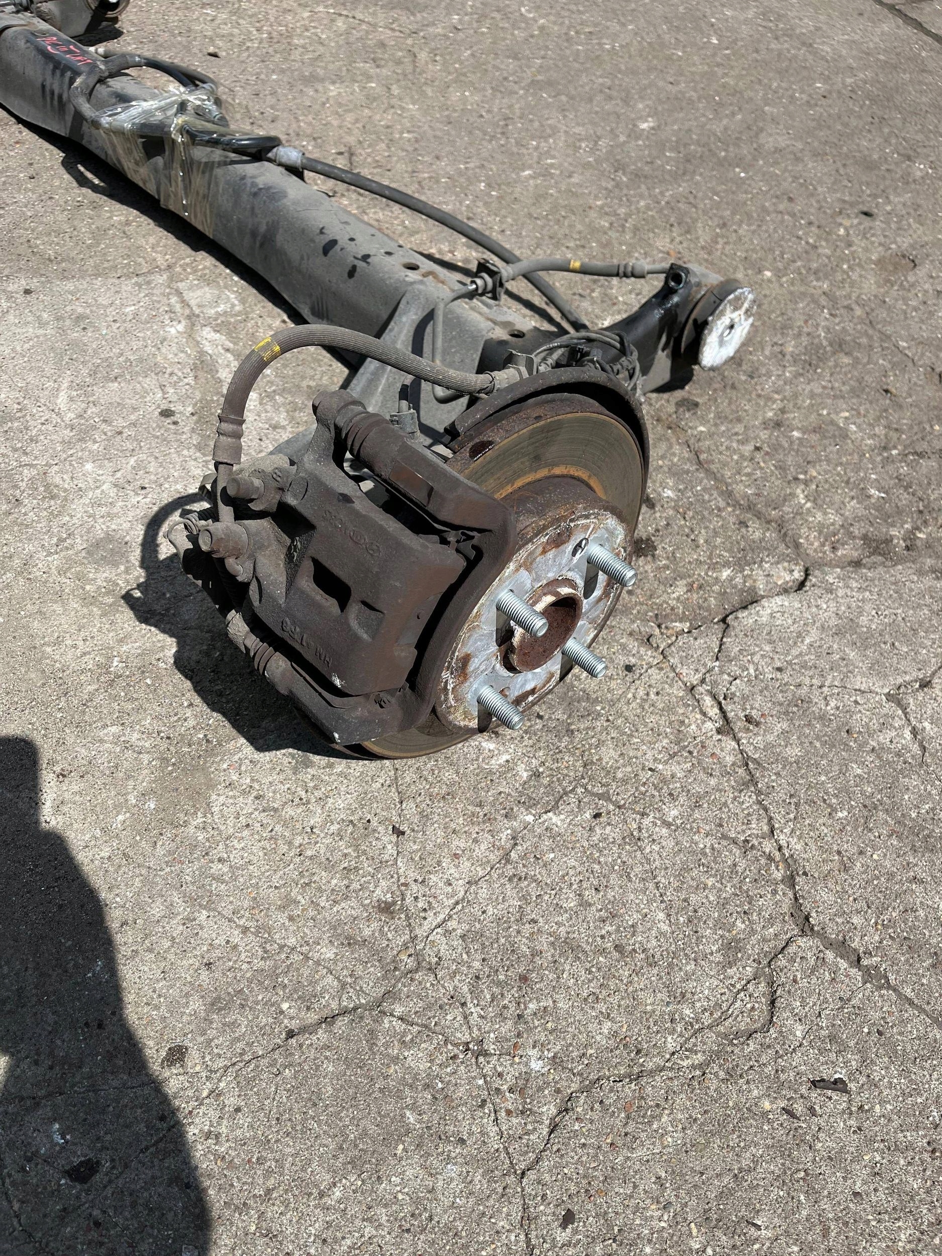 KIA PICANTO III rear suspension beam axis complete discs 2017