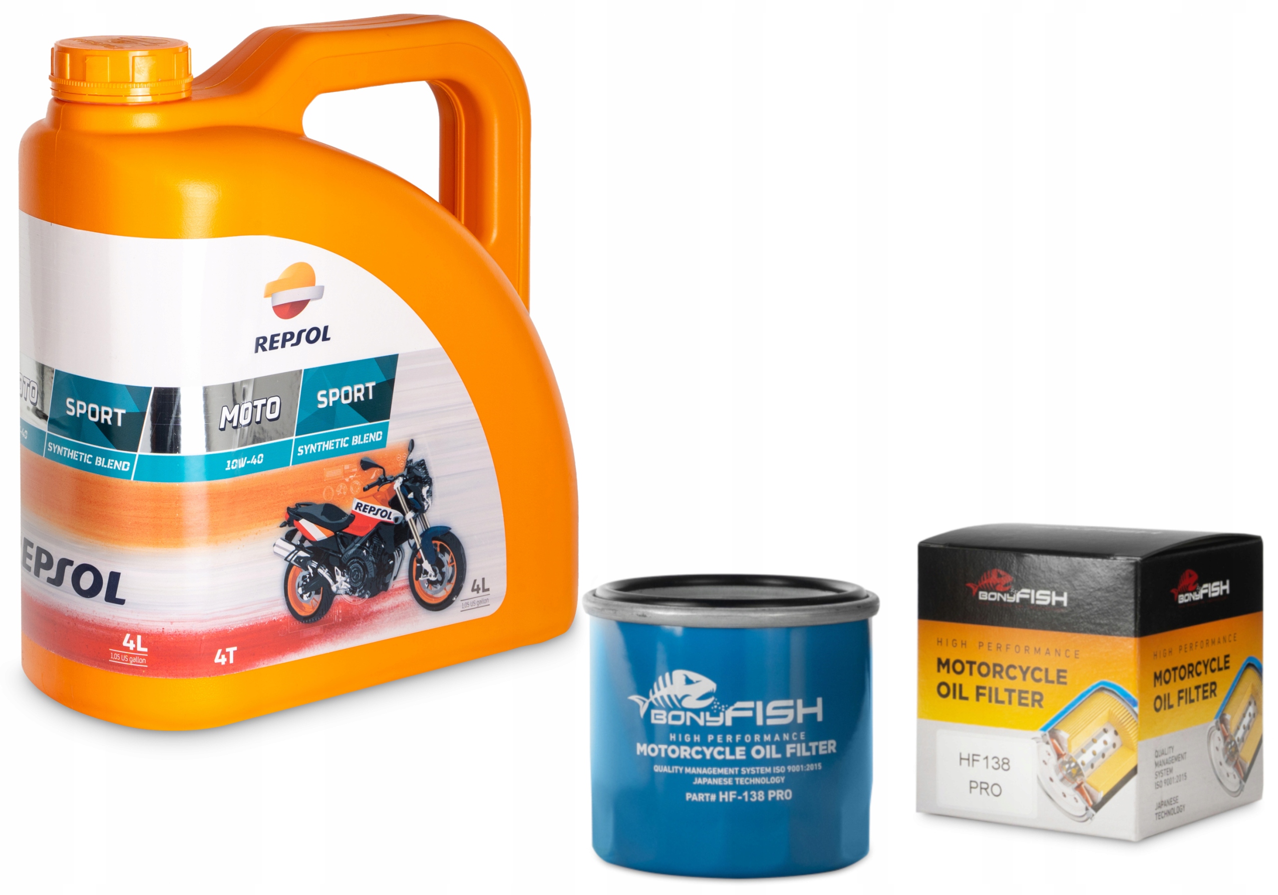 Olej Repsol Filtr Suzuki Gsx-r 250 600 750 1000 BonyFish