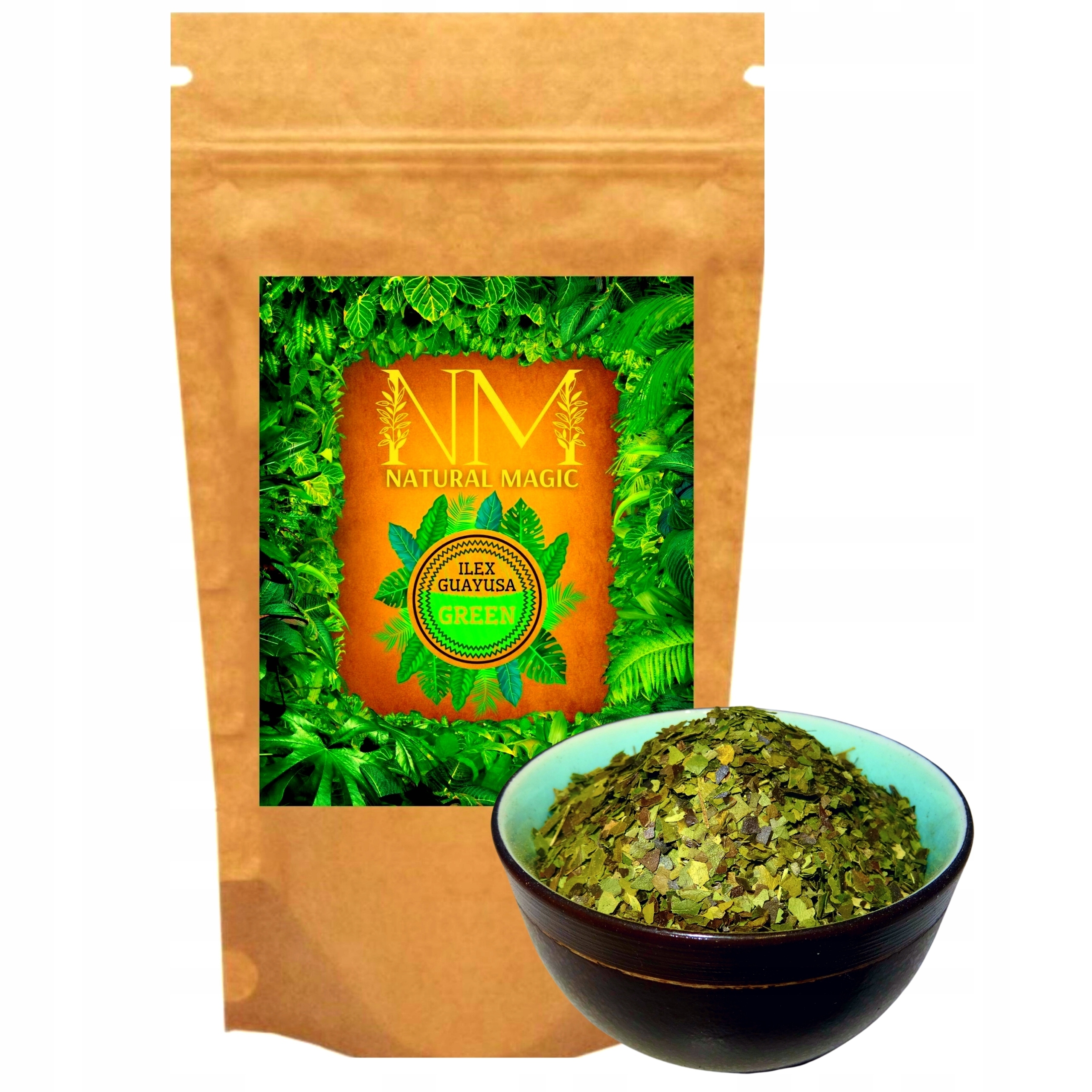 Ilex Guayusa Green 150g Natural Magic ZIELONA MOC Nazwa handlowa Guayusa Tea
