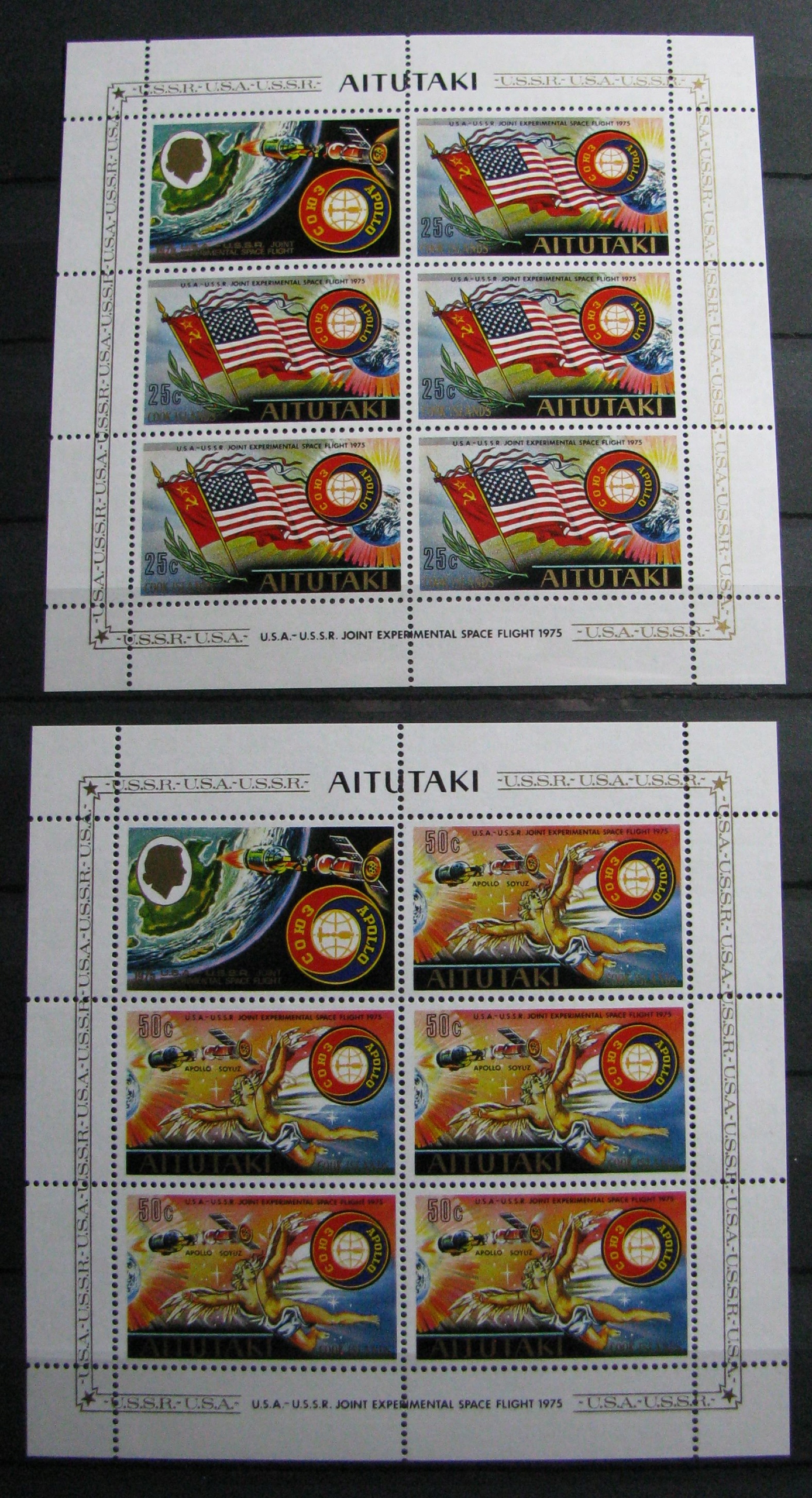 AITUTAKI - Mi arkusze 139-140 **