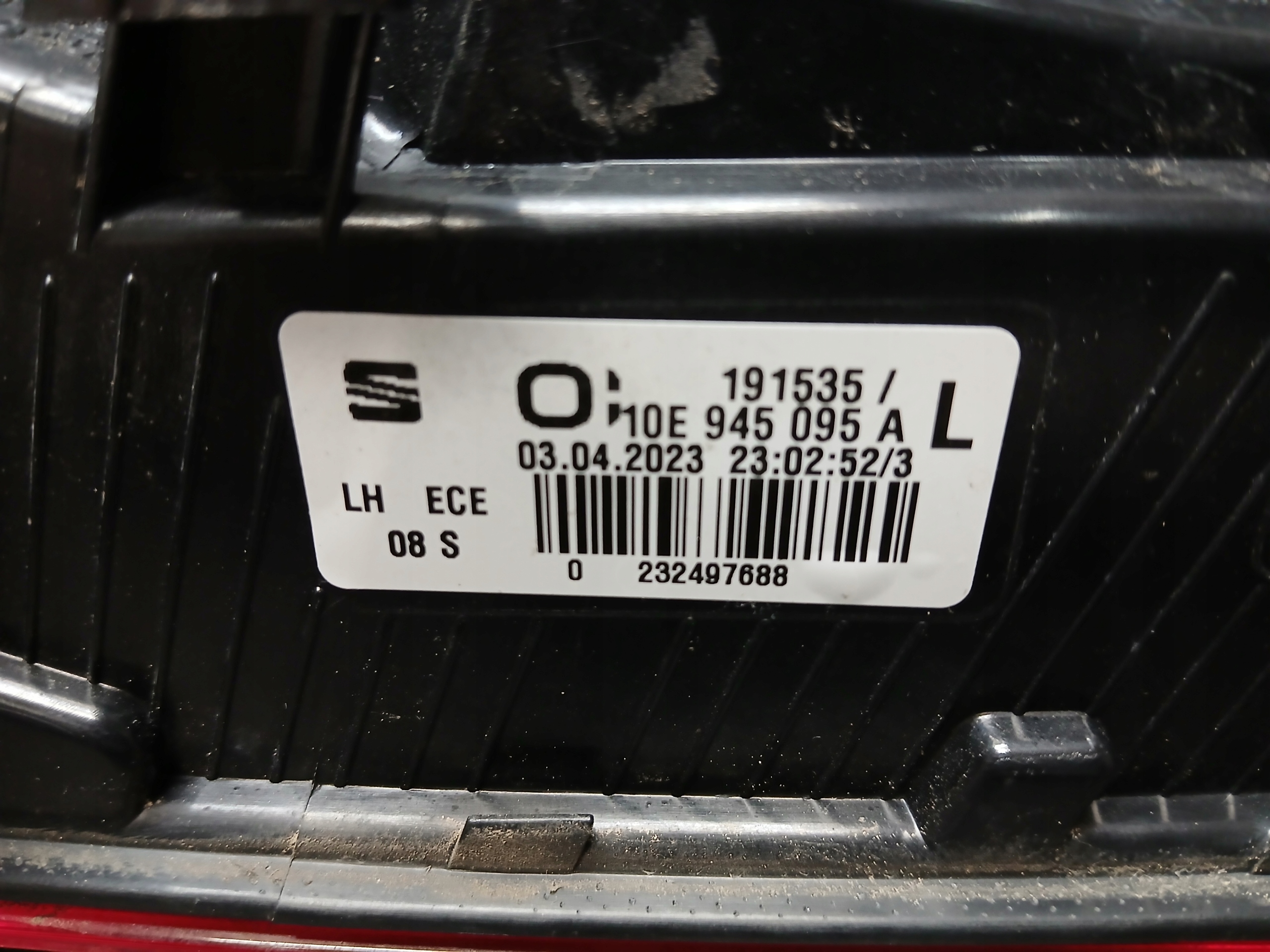 light rear part left CUPRA BORN LED 10E945095A