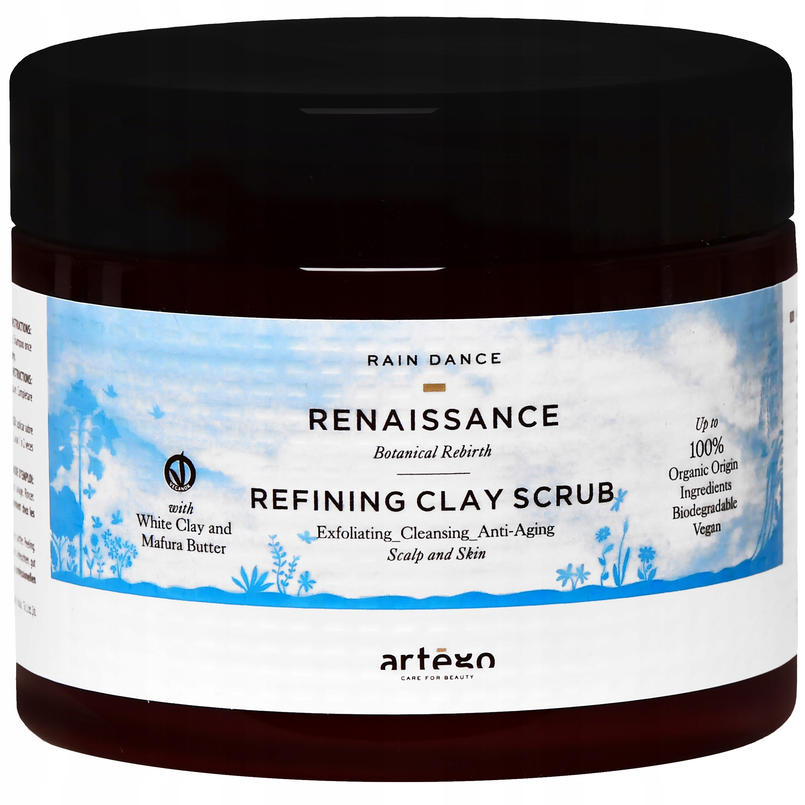Veganský Artego Renaissance peeling na pokožku hlavy bez parabenů 500 ml