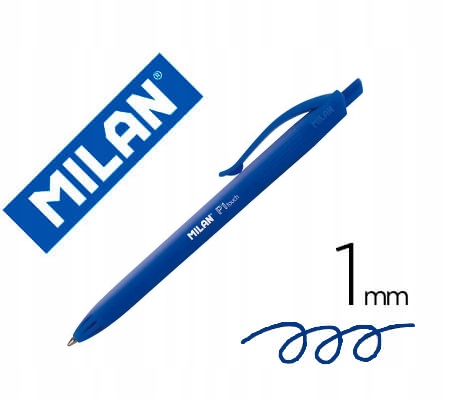 

Długopis automatyczny niebieski Milan P1 1mm