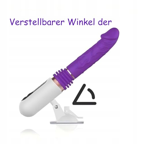 FICKMASCHINE Dildo Wibrator Dla Kobiet Z Funkcją Pchnięcia I Wibracjami — miniatura 7