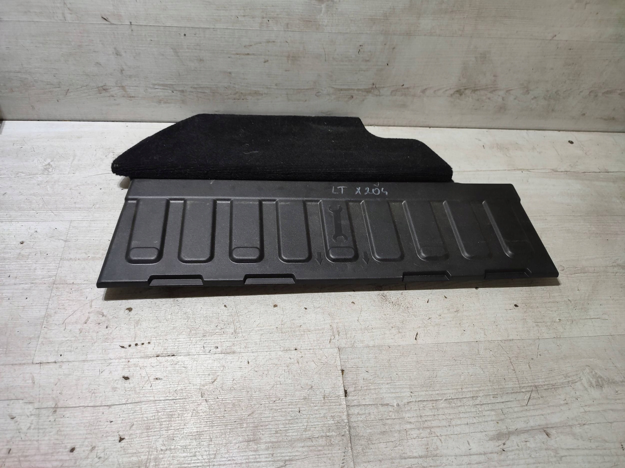Mercedes-Benz GLK (X204) 2013 cover spoiler boot