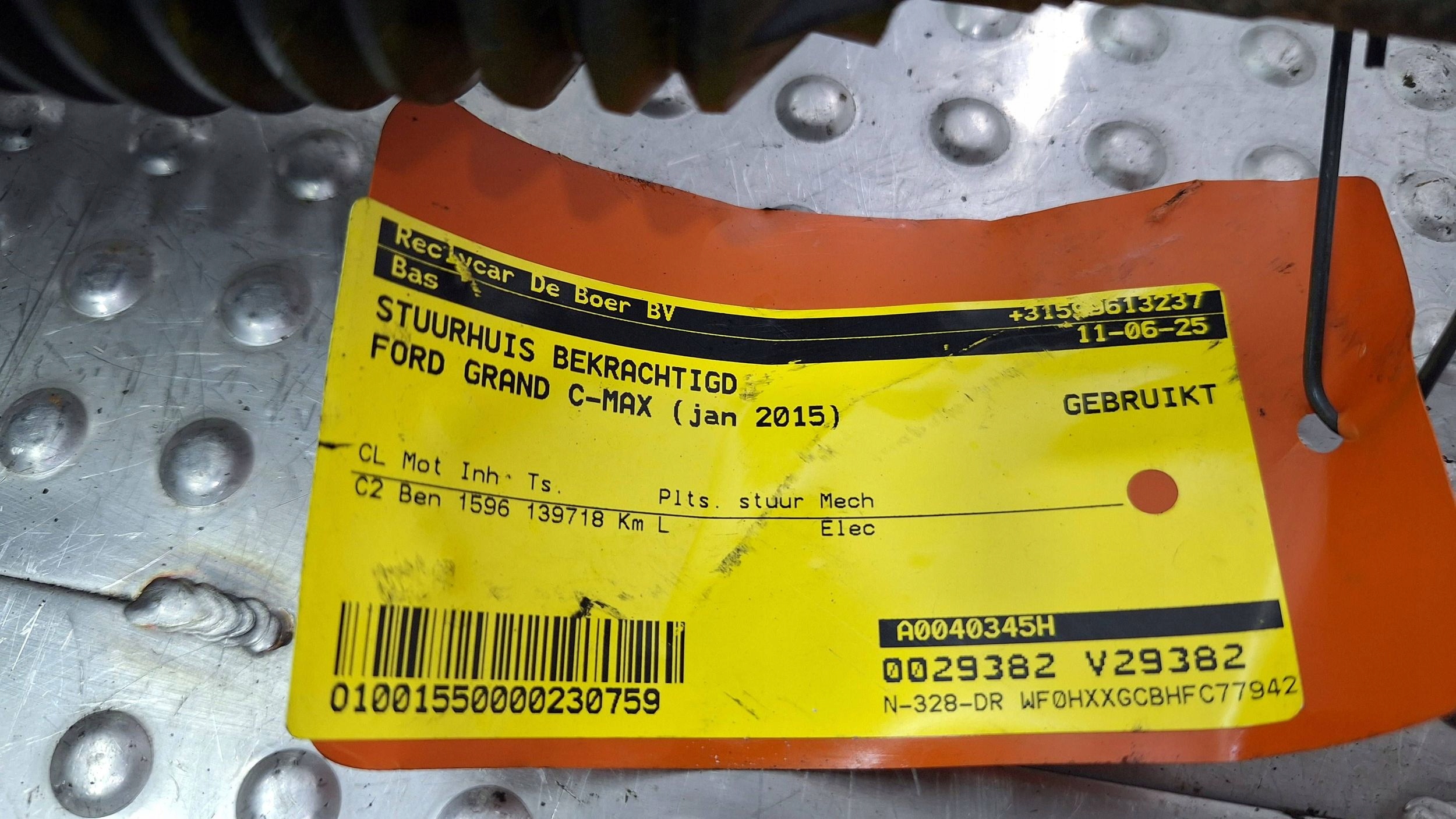 servo control AV61-3D070-VP FORD GRAND C-MAX MK2